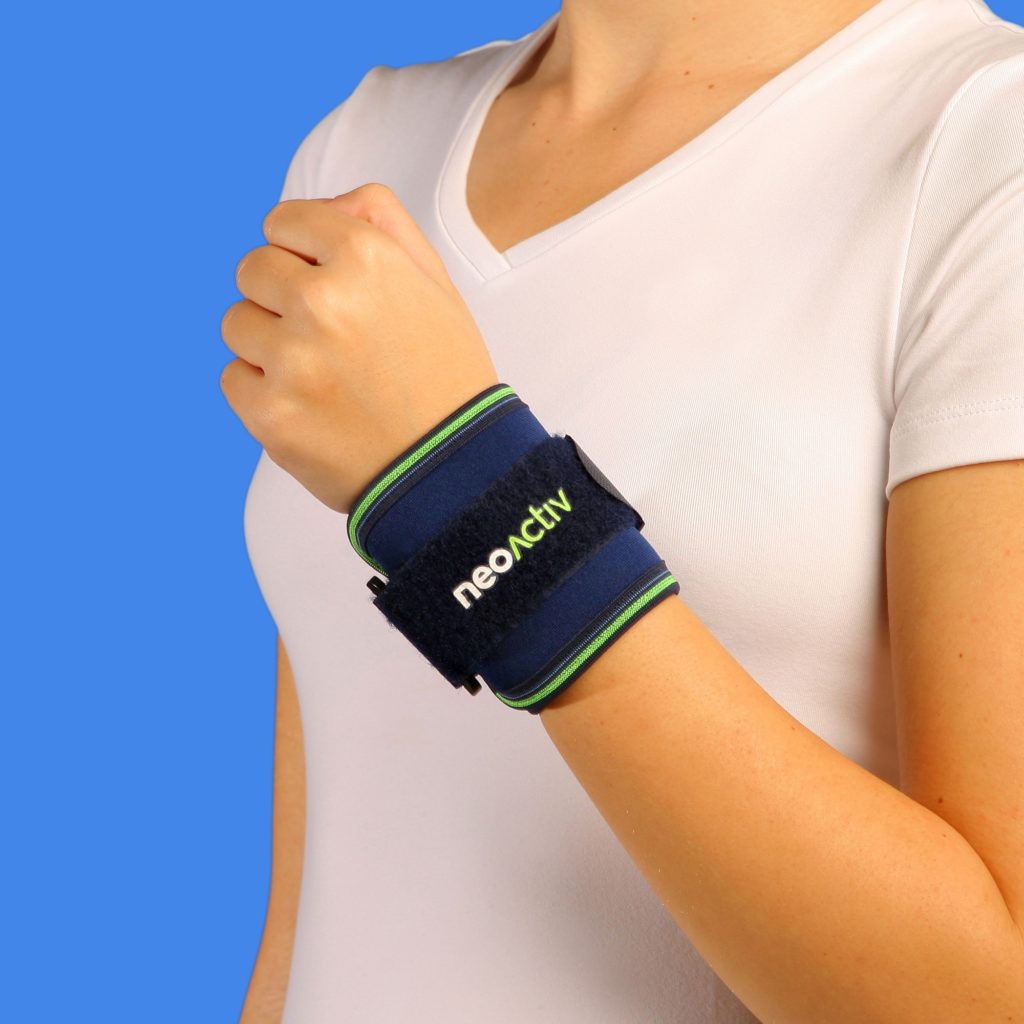 Muñequera ajustable con velcro