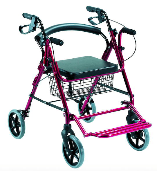 Rollator aluminio