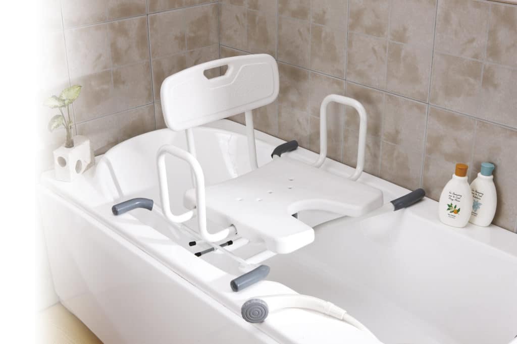 Asiento giratorio de bañera