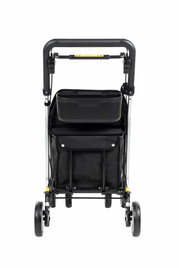 Caminador con carro de la compra CARLETT Senior Comfort con asiento