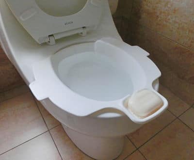 Bidet portátil para inodoro de plástico
