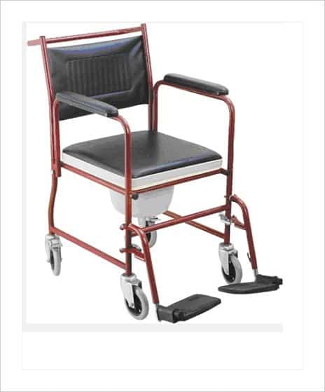 Silla inodoro con ruedas