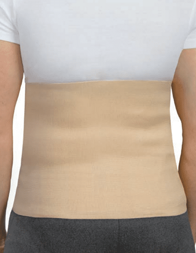 Banda abdominal algodón postparto o para hernias