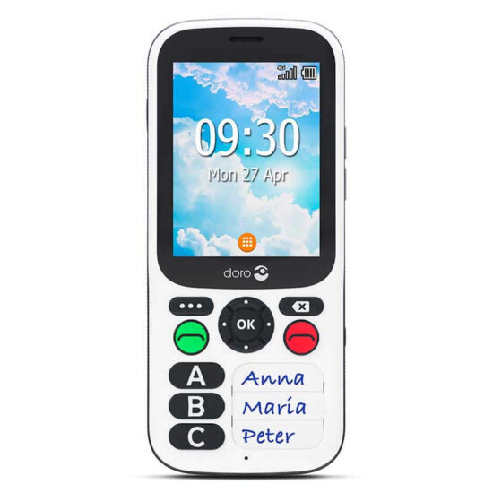 Móvil con GPS y detector de caídas para personas mayores